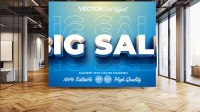 Big Sale Text Effect Wall mural