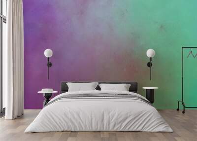 abstract colorful gradient background and light slate gray, dark slate blue and medium sea green colors. can be used as canvas, background or banner Wall mural