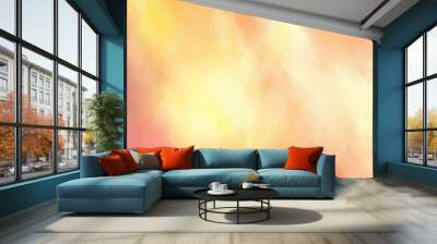 abstract painted background with skin, dark salmon and light coral color and space for text or image Wall mural