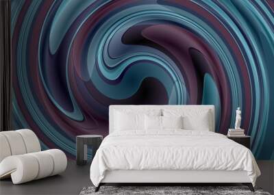 abstract spiral creamy swirl background texture. colorful background for brochures graphic or concept design. can also be used for presentation, postcard websites or wallpaper. Wall mural