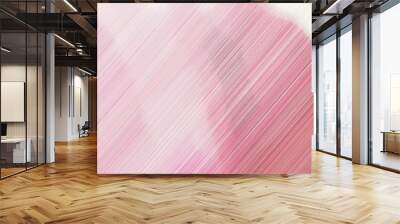 elegant motion speed lines background or backdrop with baby pink, indian red and pale violet red colors. good for design texture Wall mural