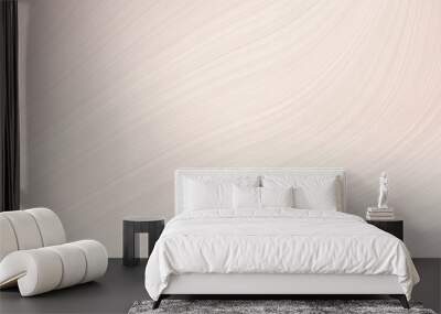 modern waves background illustration with antique white, sea shell and floral white color Wall mural