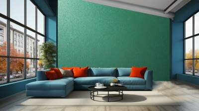 a textured background with a sparkling green surface that hints at freshness and vitality Wall mural