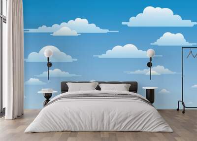 cloudy sky background Wall mural