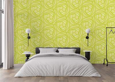 seamless pattern with spirals Wall mural