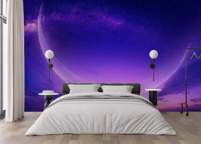 blue planet earth Wall mural