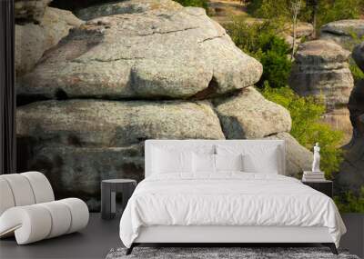 Rock Formations Wall mural