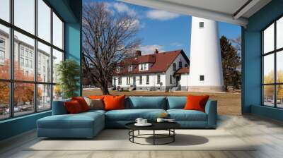 Windpoint Lighthouse Wall mural