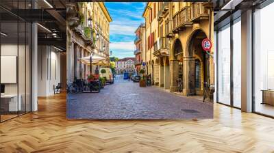 Narrow street in Padua (Padova), Veneto, Italy Wall mural