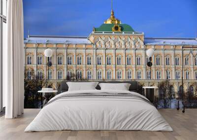 Moscow Kremlin architecture.  Wall mural