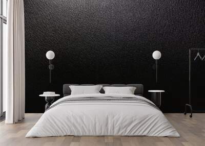 texture of black leather Wall mural