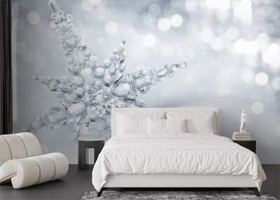 winter background Wall mural