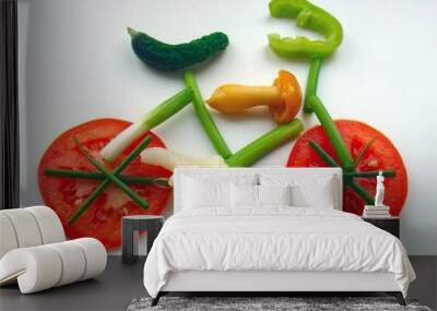 eat healthy! Wall mural