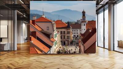 Austria, Leoben Wall mural