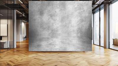 Concrete wall white grey color for background Wall mural