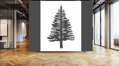 Norfolk Island flag original black and white Wall mural