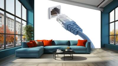 Network cable Wall mural