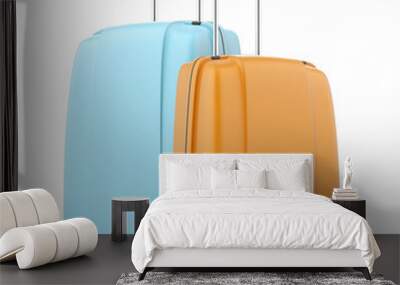 Two large polycarbonate suitcases Wall mural