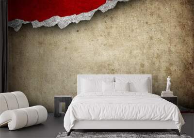 cracked paper Wall mural