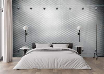 metal background Wall mural