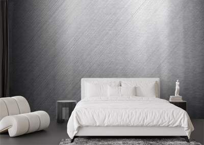 metal plate background Wall mural