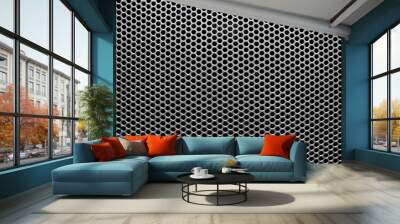 pattern of metal background Wall mural