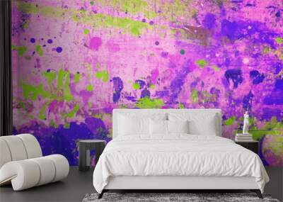 stained paint background Wall mural