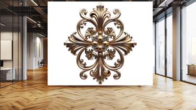 ornament isolated Wall mural