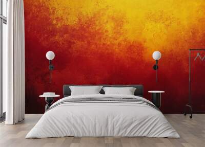 Vibrant Abstract Sunset Wall mural