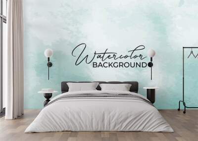 Watercolor background wallpaper vector illustration. Wall mural