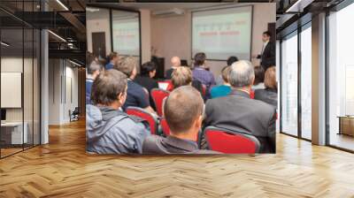 people in business seminar Wall mural