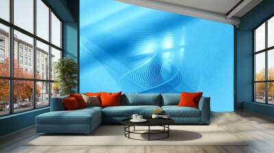 abstract graphics background fo design Wall mural