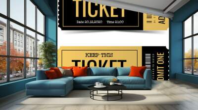 Golden Ticket templates	 Wall mural