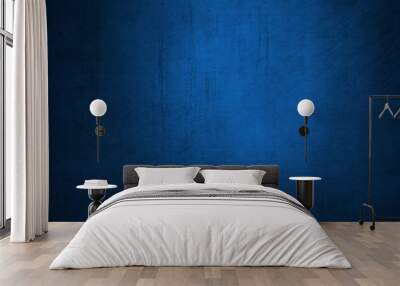 blue metal texture or old background for design  Wall mural