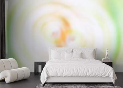 Circular blur background twisted Wall mural