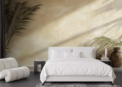 Serene Sunlit Interior Wall mural