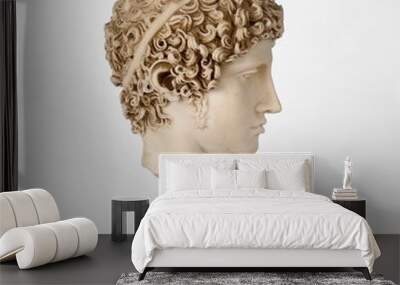 Souvenir picture of the head of the ancient Greek god of commerce and Tricks Wall mural