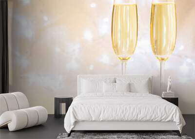 New Years Eve celebration background Wall mural