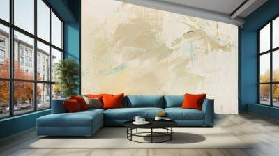 The texture of the canvas, coated with oil paints. Trendy colors, copy space. The concept of a creative atmosphere, artistic events, education, etc. Wall mural