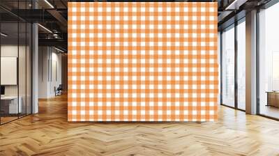 Red tablecloth pattern Wall mural