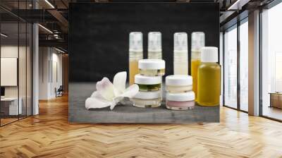 Skin care products Wall mural