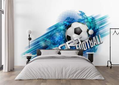 football banner ball Wall mural