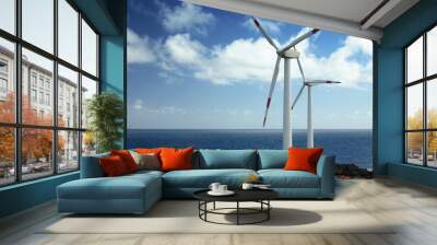 Wind turbines Wall mural