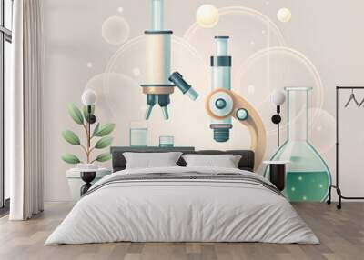 science and chemistry Wall mural