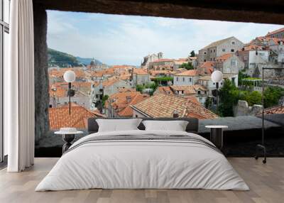 Dubrovnik city wall Wall mural