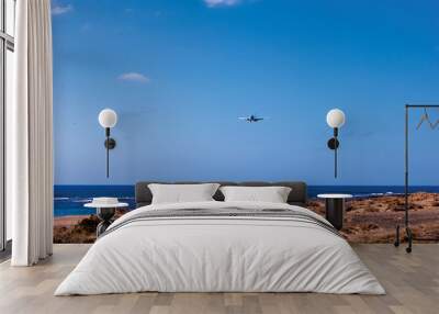 Aircraft landing Wall mural