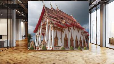 Wat Chalong Temple Phuket Thailand Wall mural