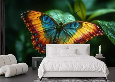 Detailed Butterfly Wings Wallpaper Wall mural