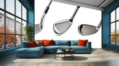 Golf Club, transparent background, isolated image, generative AI
 Wall mural