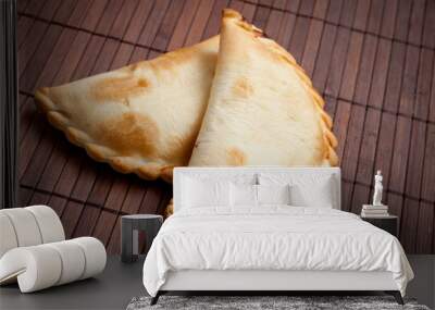 two empanadas. Wall mural